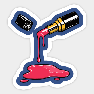 Lipstick Sticker